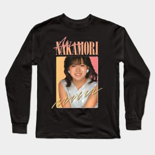 Akina Nakamori 中森明菜 Long Sleeve T-Shirt